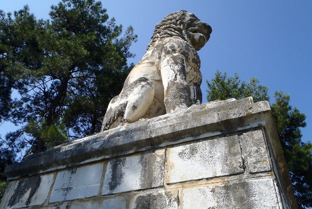 The Lion of Amphipolis.  
