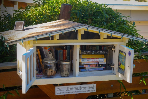 A Little Free Library in Piedmont, California.