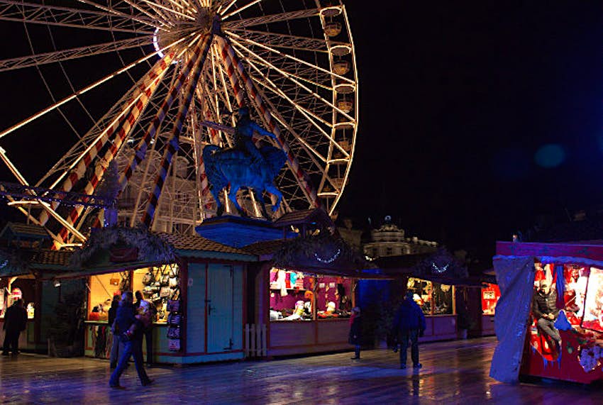 Travel News - Orleans Christmas Market in Orleans, France.