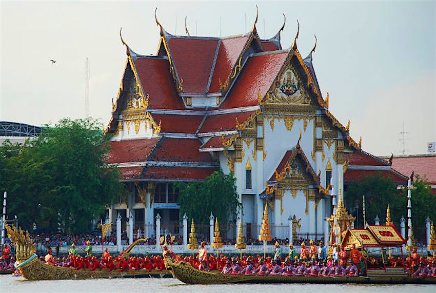 Travel News - Royal Barge Royal Barge procession, Bangkok.