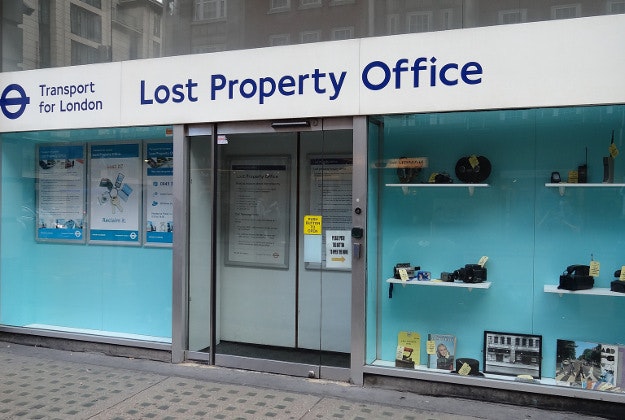 Transport for London's lost property office