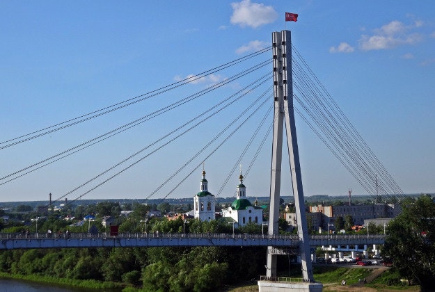 Bridge of Lovers, Tyumen.