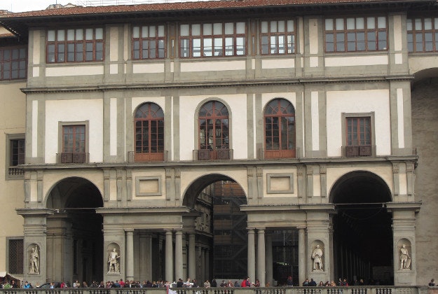 Uffizi gallery, Florence.