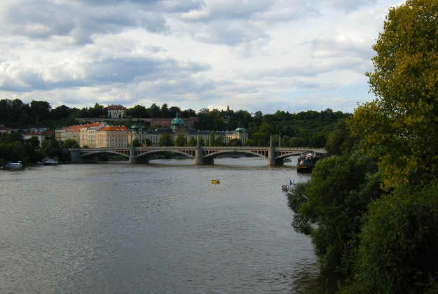 Vltava River, Prague.