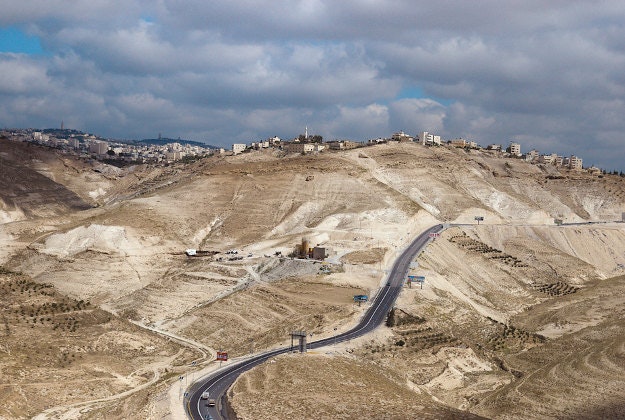 An area of Palestine's West Bank.