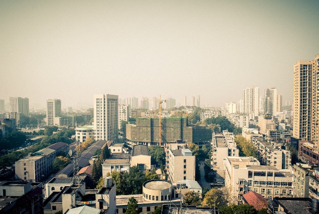 A view over Wuhan.