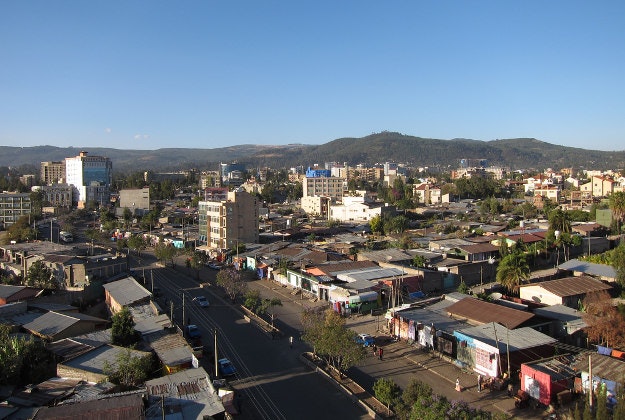 Addis Ababa the capital of Ethiopia.