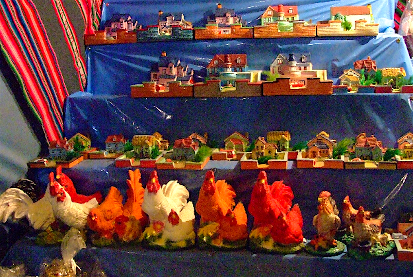 Travel News - AlasitasBolivia Alasitas miniatures on display.