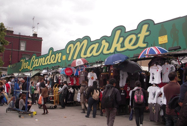 Camden's iconic market.
