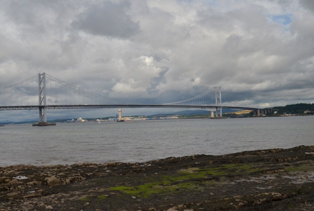 Forth Road Bridge closed due to adverse weather.