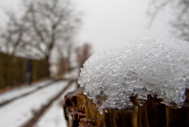 A frosty day in León, Spain.