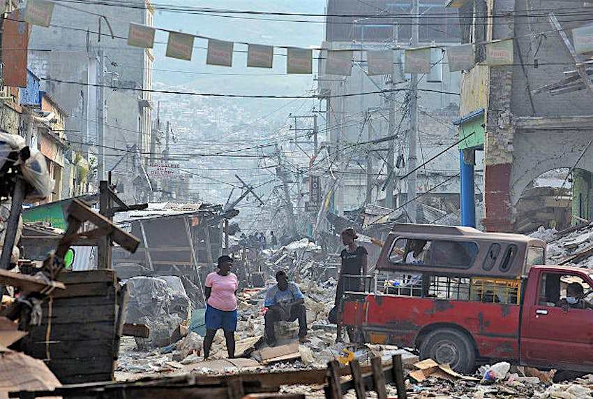 Travel News - Haiti The aftermath of the Haiti earthquake in 2010.