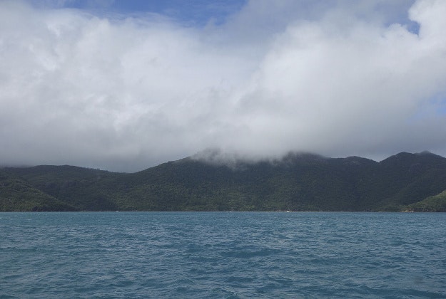 Off the coast of Hook Island, Queensland.