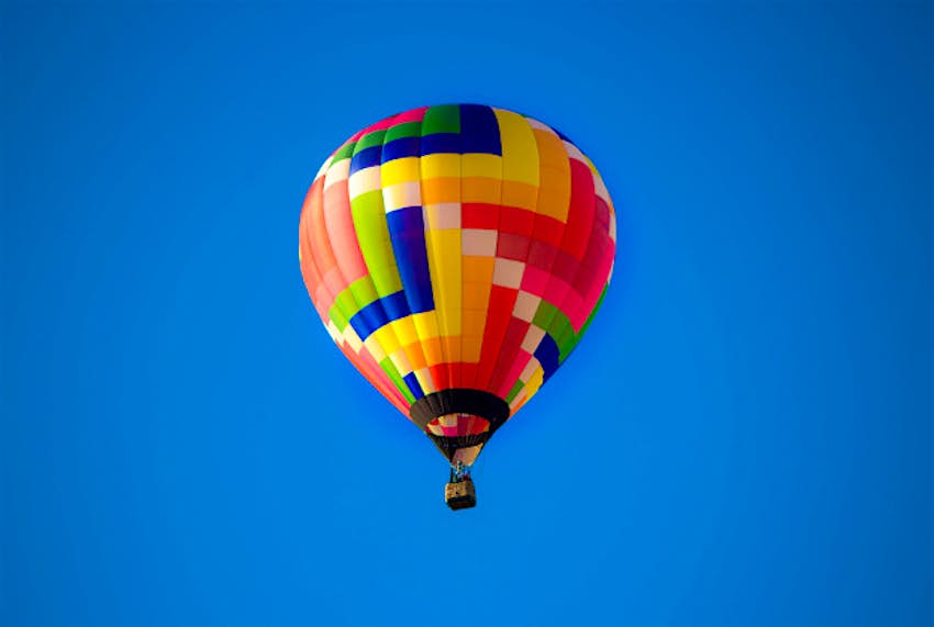 Travel News - Hot Air Balloon A hot air balloon in flight.