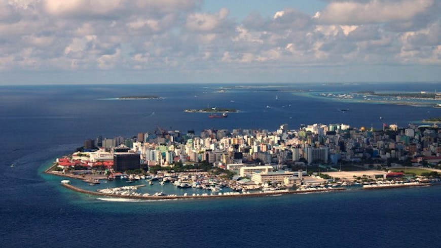 The island of Hulhumale.