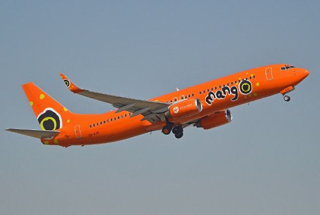 Mango airlines are diverting flights to refuel.
