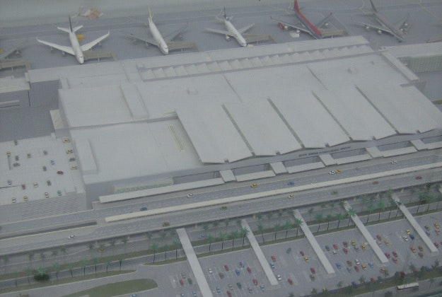 Manila’s international airport.