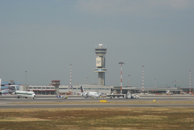 Milan's Malpensa International Airport.
