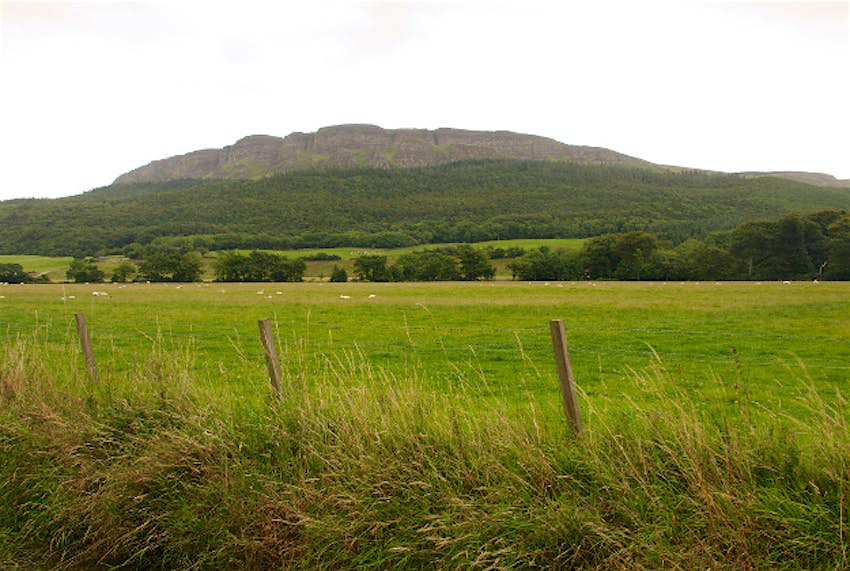Travel News - Mountain1 View of Binevenagh mountain - Limavady
