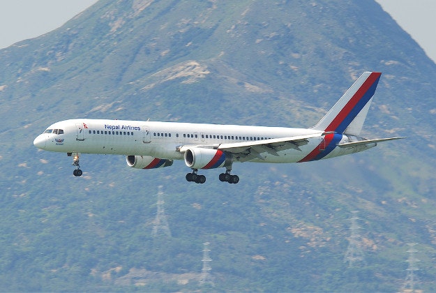 Nepal Airlines scores one star for safety.