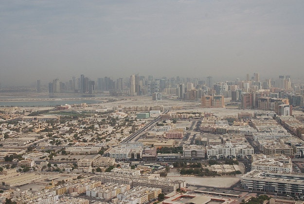 A view over Sharjah.