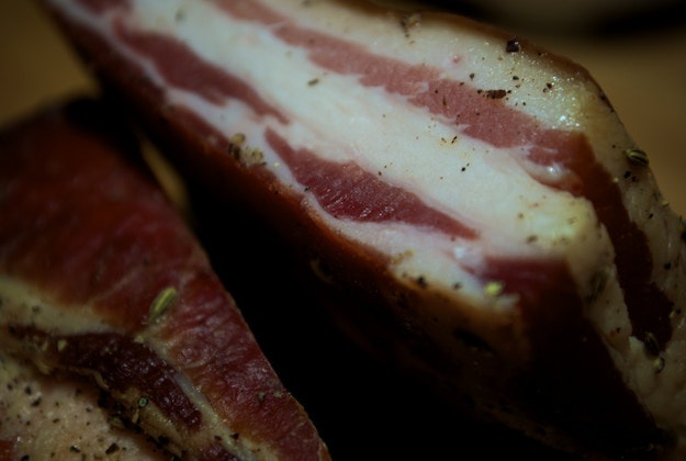 Smoked bacon is to blame.