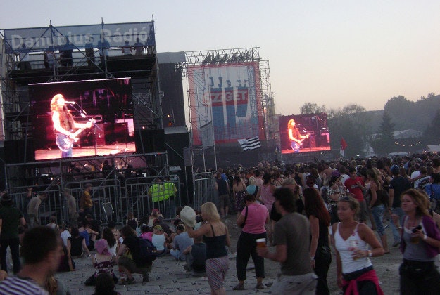 Hungary's Sziget Festival.