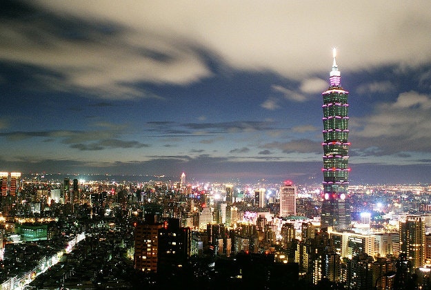 Taiwan's capital city of Taipei.