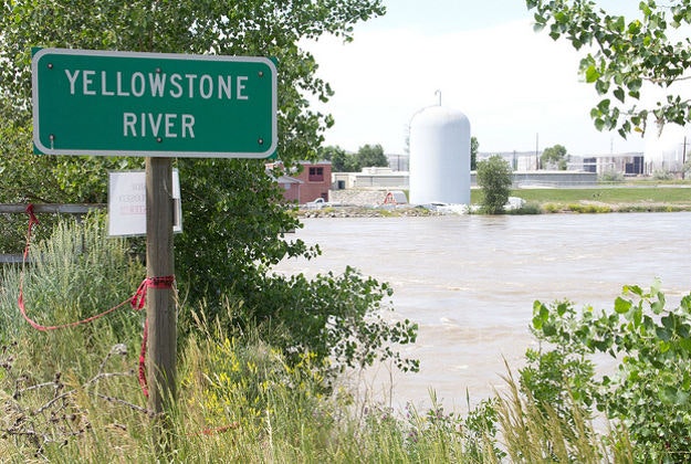 Yellowstone River, Montana.
