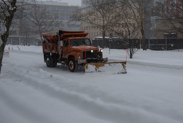 Super Bowl celebrations delayed by Boston blizzard.