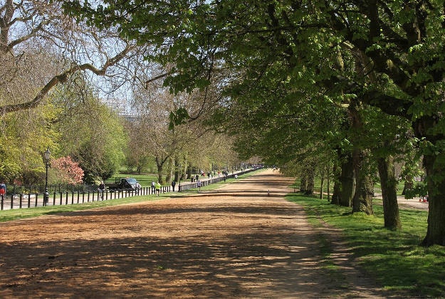 Hyde Park, London.
