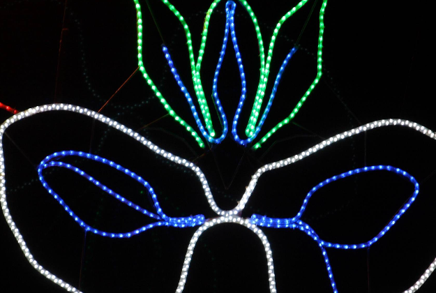 Street decoration in Mazatlan, Mexico.