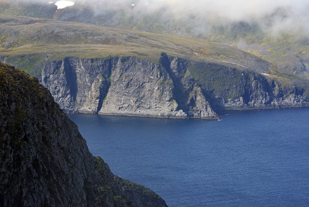 Barents Sea off the coast of Norway.