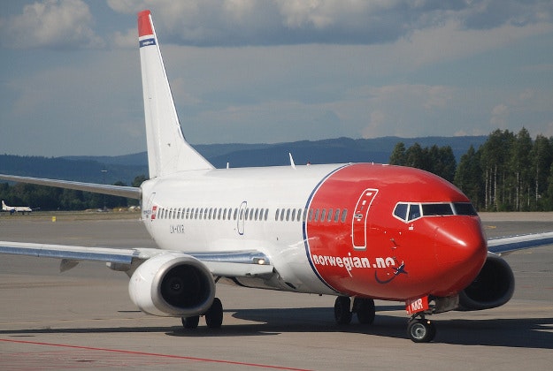 Norwegian airlines.