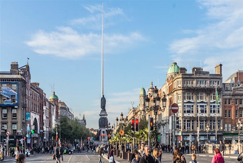 Travel News - Spire1 The Dublin Spire of Light on O'Connell St.