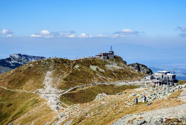 An expanse of the Polish western Tatras.
