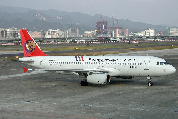 TransAsia Airways cancels further flights.