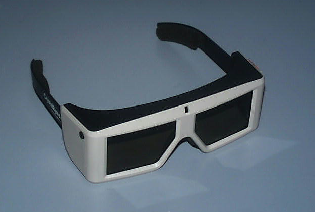 Art exhibition only available to view through virtual reality glasses.