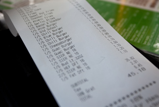 Couple confess to not paying bill.