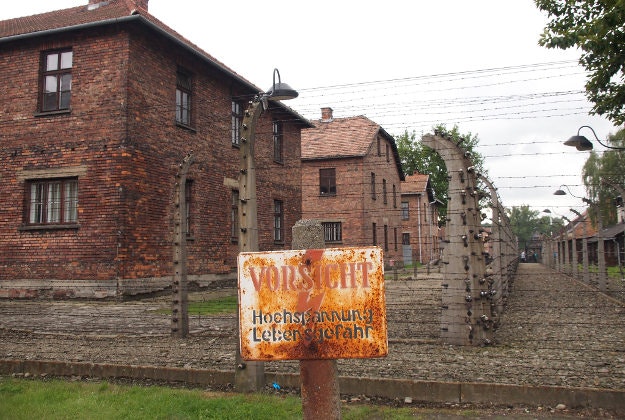 Imprisonment blocks at Auschwitz I.