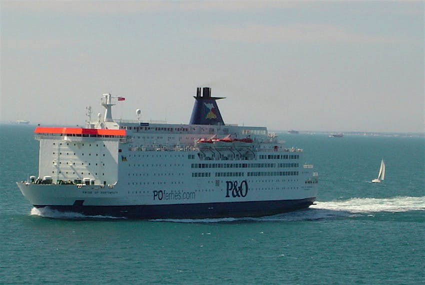 Travel News - Ferry P&O Ferry to France.