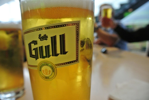 A popular Icelandic beer.