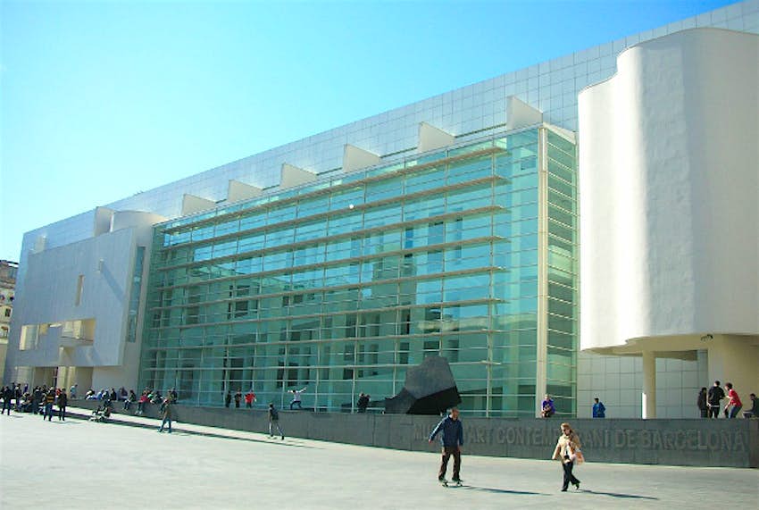 Travel News - MACBA Barcelona's Museum of Contemporary Art.