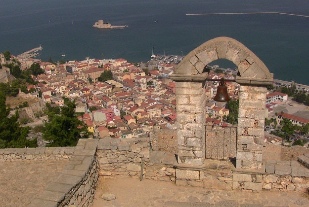 The historic town of Nafplio.