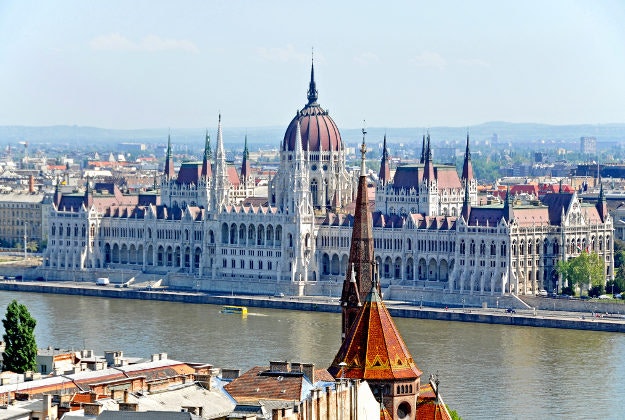 Hungarian Parliament building, Budapest.