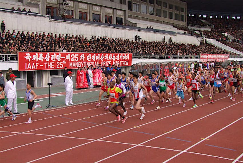 Travel News - Pyongyang Marathon Pyongyang Marathon.