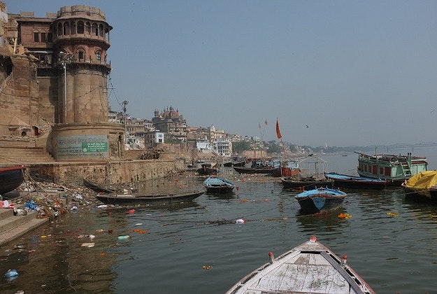 River Ganges at Varanasi.