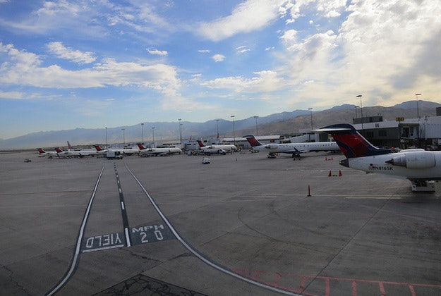 Salt Lake City International Airport.
