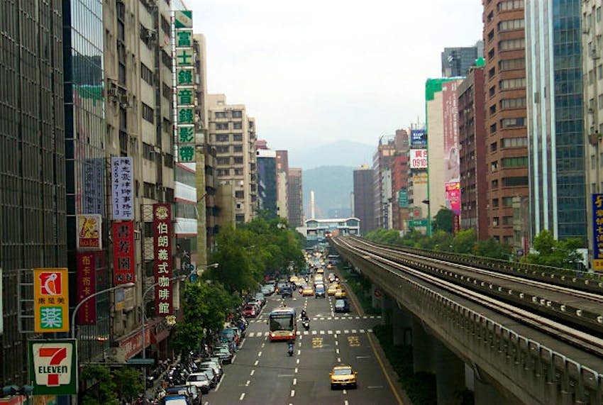 Travel News - Taipei rail Taipei's MRT rail.