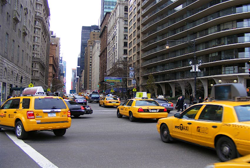 Travel News - yellow1 Yellow taxis are being threatened by the arrival of Uber's black cars on the city streets